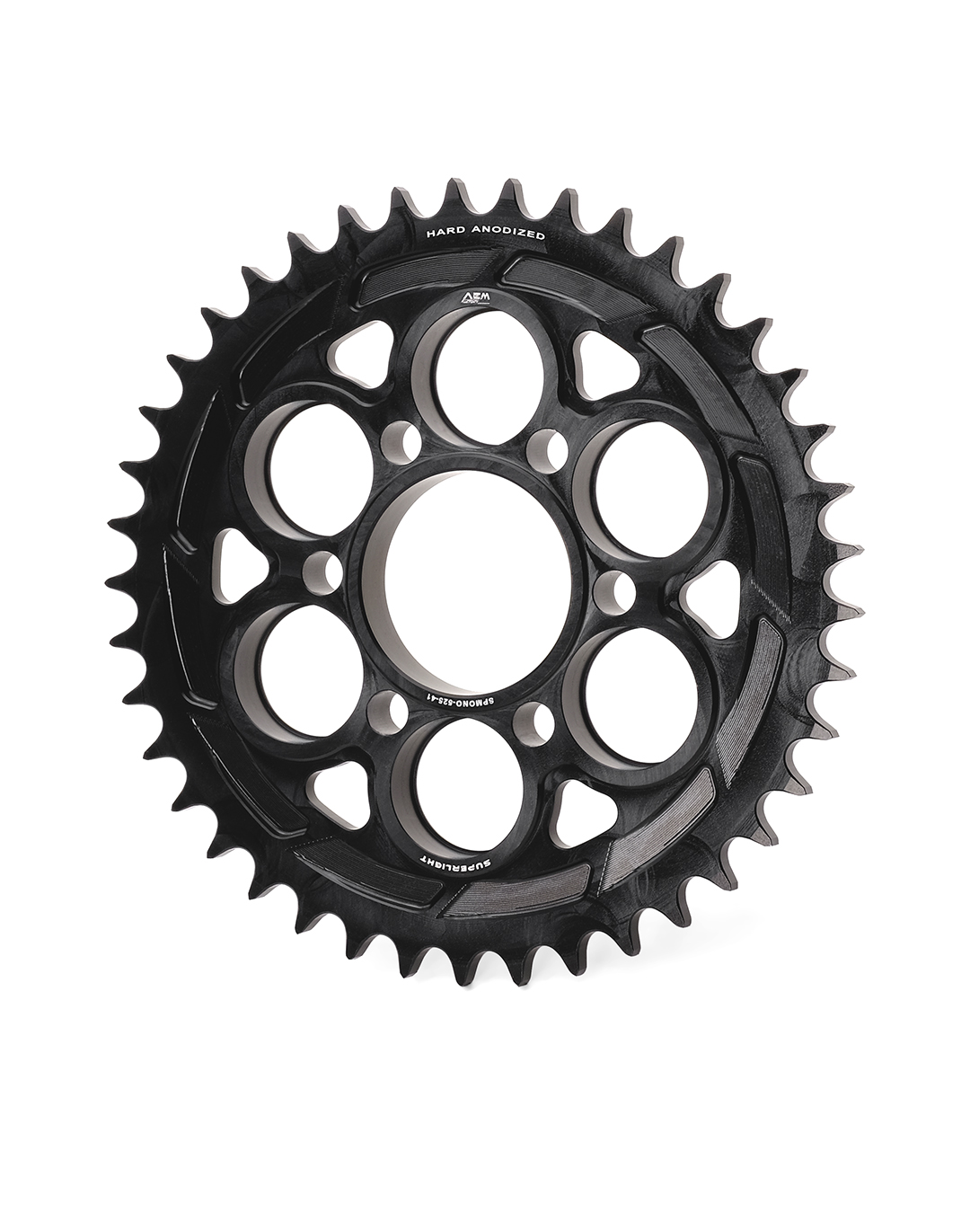 AEM FACTORY Ultralight Aluminum Monolithic Rear Sprocket for Ducati Panigale / Streetfighter / Monster 1200 / Supersport 939/950 (12-24) AEM FACTORY Ultralight Aluminum Monolithic Rear Sprocket for Ducati Panigale / Streetfighter / Monster 1200 / Supersport 939/950 (12-24)